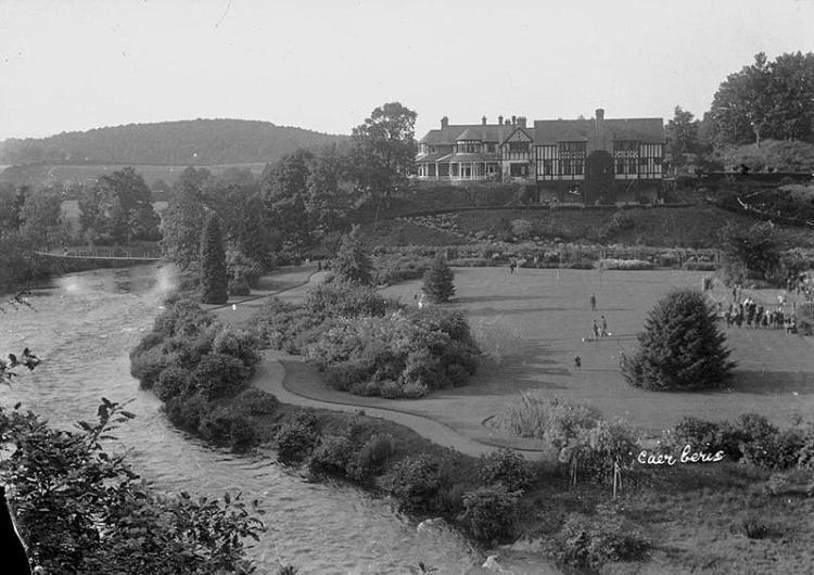 Caer Beris Manor House B&B Builth Wells Exterior foto
